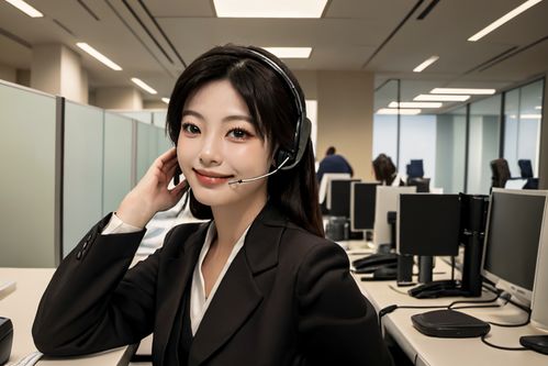 商務女性客服人物肖像攝影 捕捉專業與溫暖的瞬間