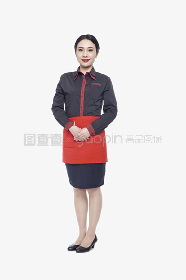 光影之間 年輕女服務員肖像攝影的數據庫管理